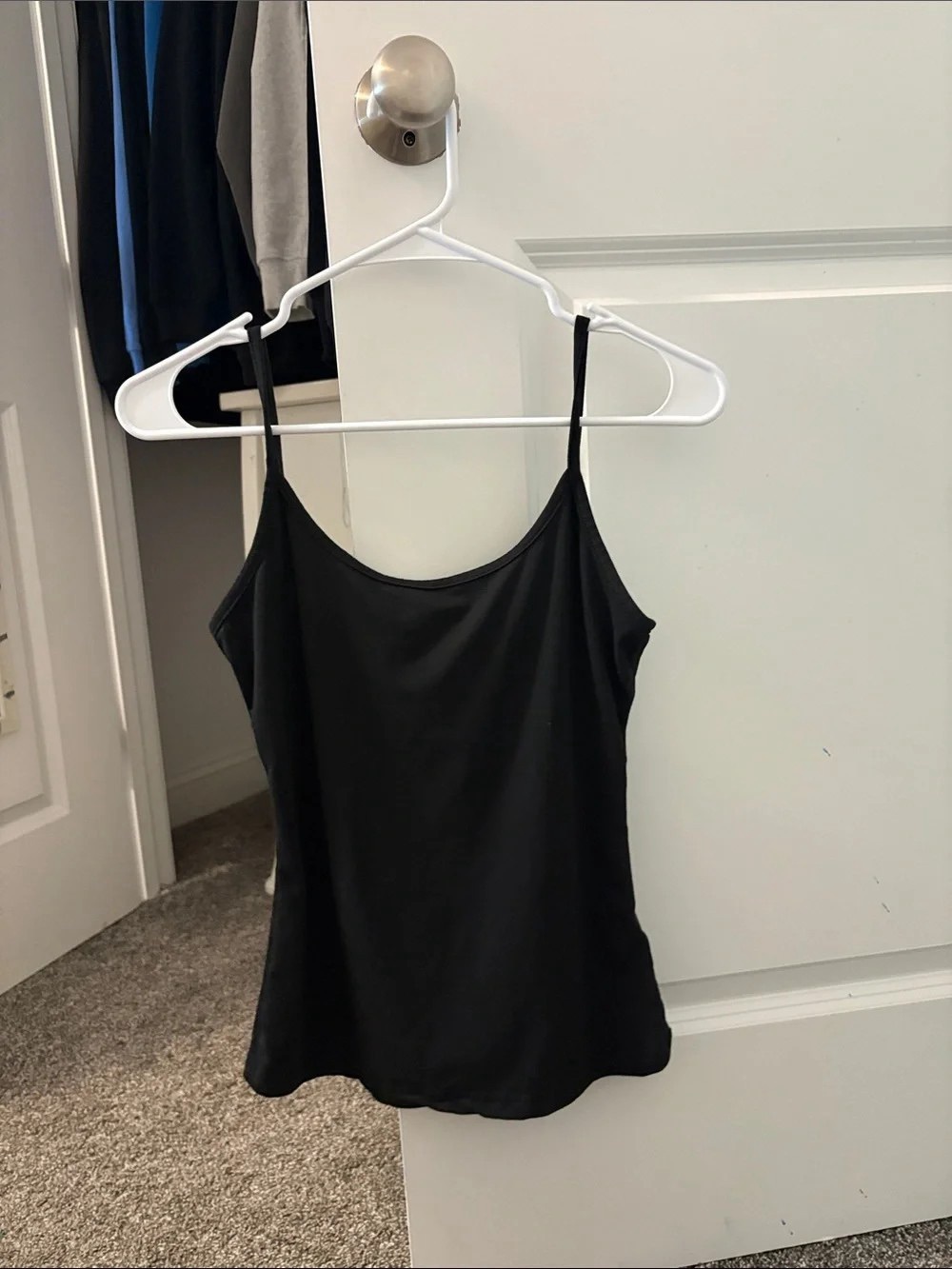 SHEIN Black Spaghetti Strap Camisole